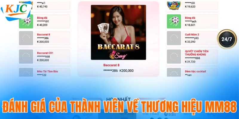 MM88 - Nền Tảng Giải Trí An Toàn Thuộc Liên Minh KJC 11 Đánh giá của thành viên về thương hiệu MM88